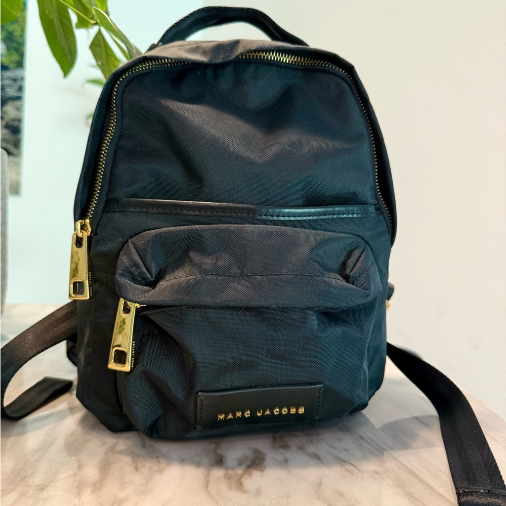 Marc Jacobs Black Mini Backpack
